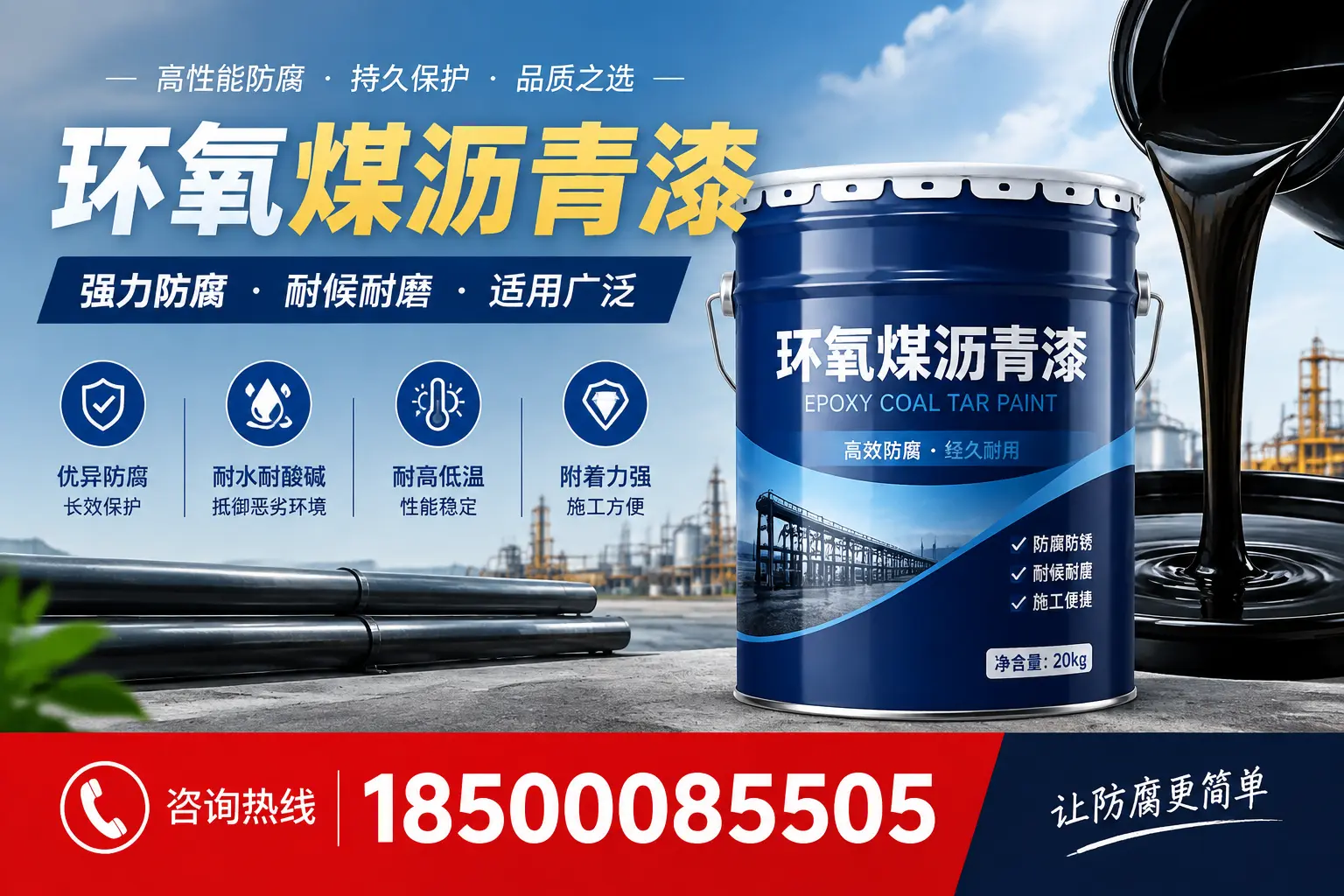 环氧煤沥青漆在不同气候条件下的表现分析，益阳适用性